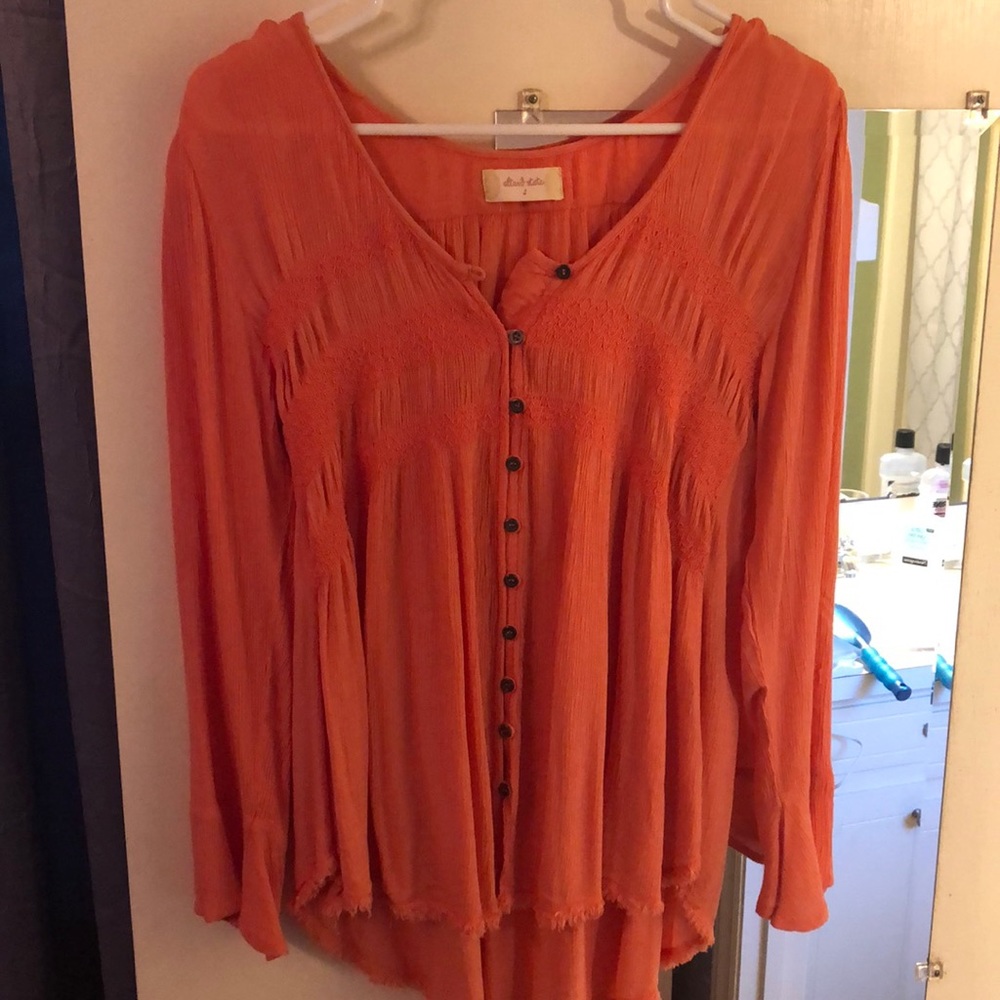 Altar’d State Coral Long Sleeve!